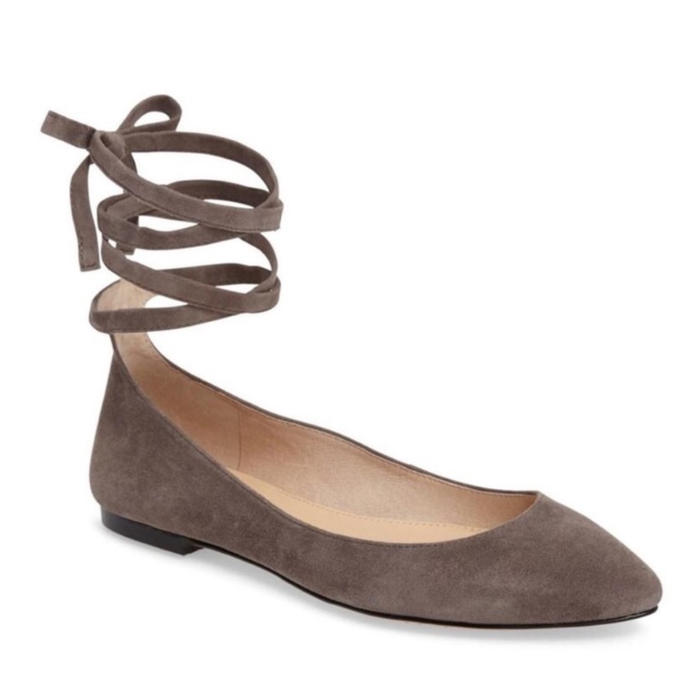 Vince Camuto Bevian Ballet Flat in Gray